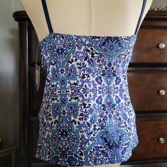 Ellen Tracy Swim Top - Picture 2 of 4